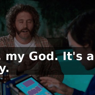 Oh, my God. It's a VR play.