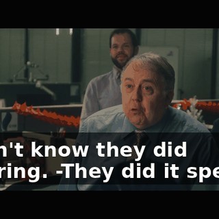 -Didn't know they did catering. -They did it special.
