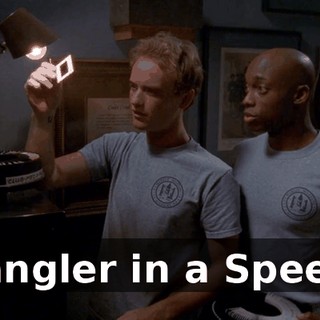Spangler in a Speedo.