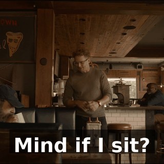 Mind if I sit?