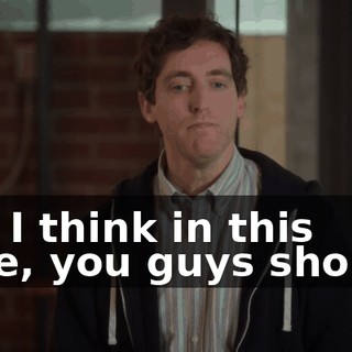 But I think in this case, you guys should.