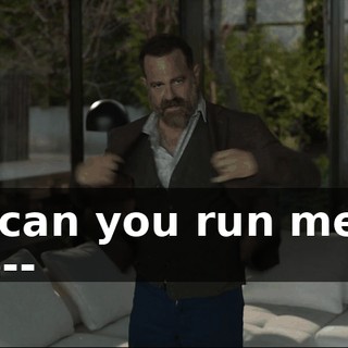 So can you run me to the--
