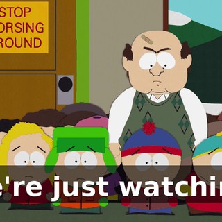 We're just watching.