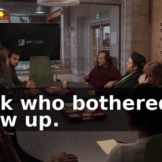 Look who bothered to show up.