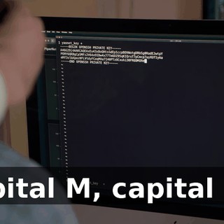 Capital M, capital R...