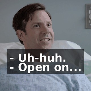 - Uh-huh. - Open on...