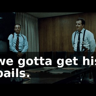 we gotta get his bails.