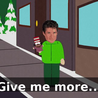 ♪ Give me more... ♪