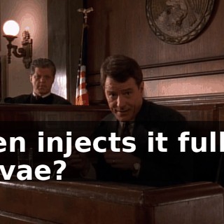 then injects it full of larvae?