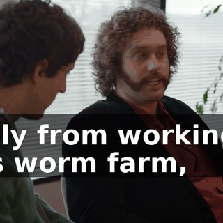 likely from working in this worm farm,
