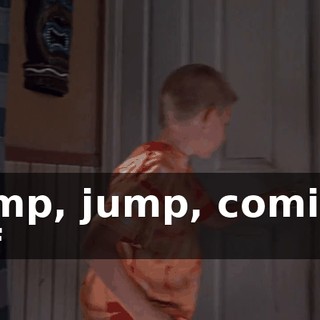 ♪ Jump, jump, coming off ♪