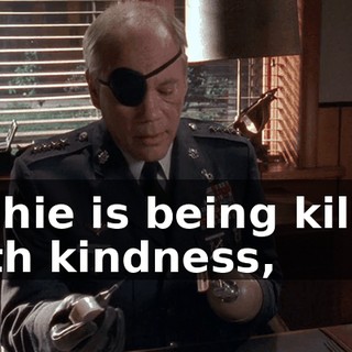 Richie is being killed with kindness,