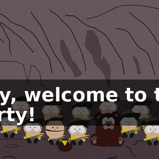 Hey, welcome to the party!