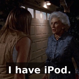 I have iPod.