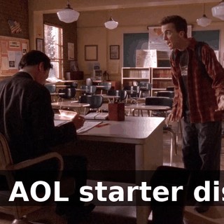 an AOL starter disc,