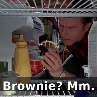 Brownie? Mm.