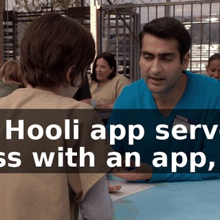 the Hooli app servers, mess with an app,