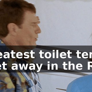greatest toilet ten feet away in the RV?