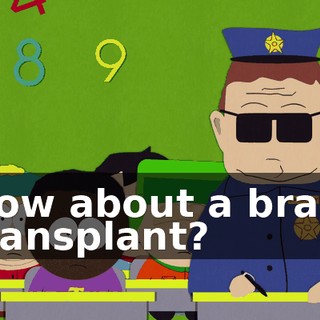 How about a brain transplant?