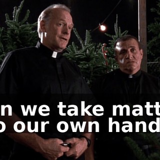 then we take matters into our own hands.