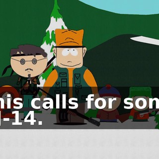 This calls for some HJ-14.