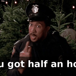 You got half an hour