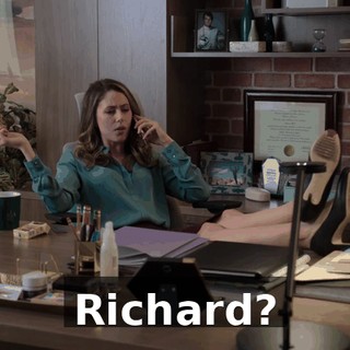 Richard?