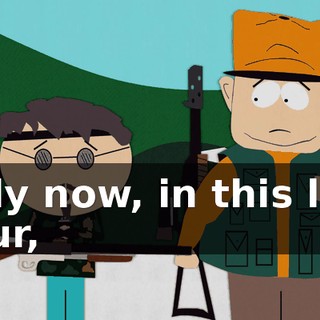 Only now, in this late hour,