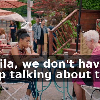 Sheila, we don't have to keep talking about this.