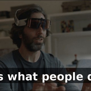 It's what people do.