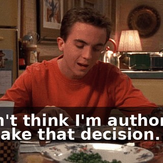 I don't think I'm authorized to make that decision.