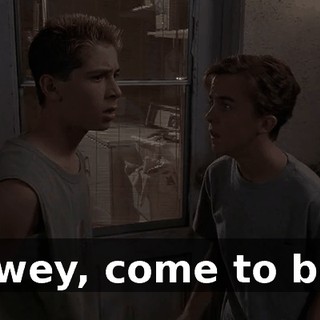 Dewey, come to bed.