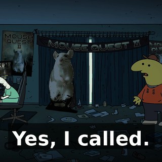 Yes, I called.
