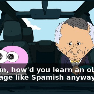 So, Pim, how'd you learn an obscure language like Spamish anyway?