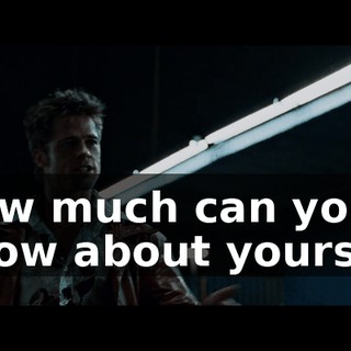 How much can you know about yourself