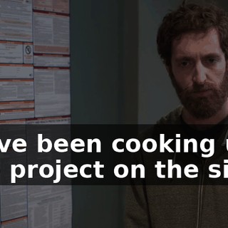I have been cooking up a solo project on the side