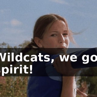 Wildcats, we got spirit!