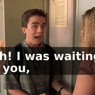 Yeah! I was waiting to ask you,