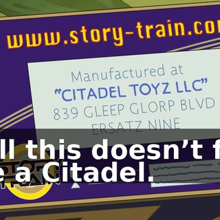 Well this doesn’t feel like a Citadel.