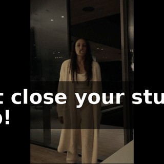 Just close your stupid gob!