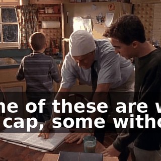 Some of these are with the cap, some without.