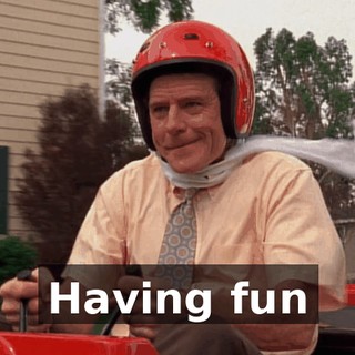 ♪ Having fun ♪