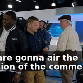we are gonna air the version of the commercial