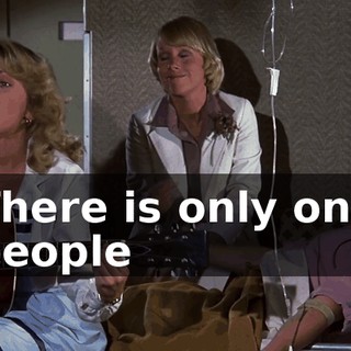 There is only one people