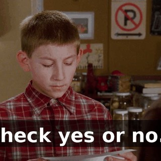Check yes or no."