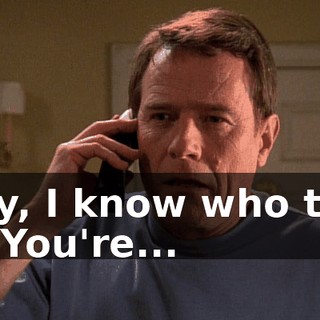 Hey, I know who this is. You're...