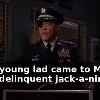 This young lad came to Marlin as a delinquent jack-a-ninny
