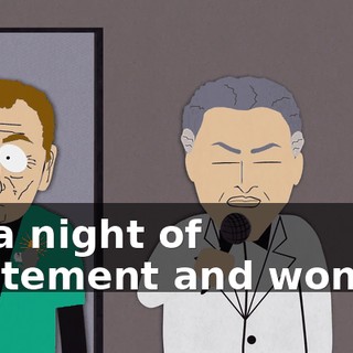 for a night of excitement and wonder.