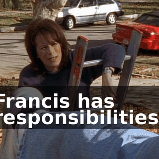 Francis has responsibilities.