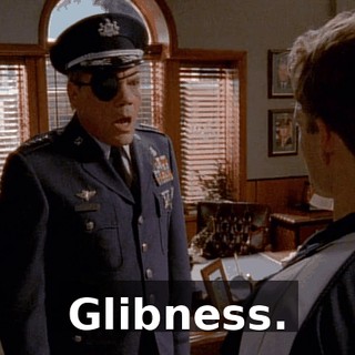 Glibness.